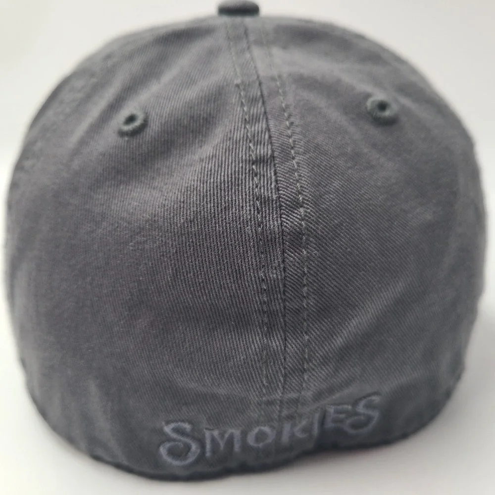 Tennessee Smokies Hat Fitted M 47 Brand Franchise Gray MiLB Baseball Logo Men